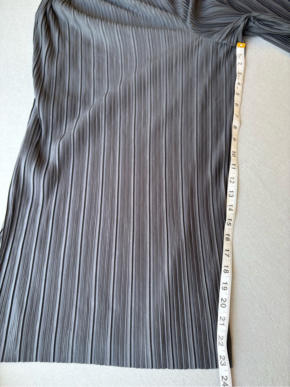 J. Jill NWT sz L Women’s PureJill Elements Pleated Knit Jumpsuit in Charcoal - Picture 11 of 14